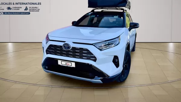 TOYOTA RAV4 2.5 HSD STYLE 4WD – ÉDITION EXPÉDITION CAMPING TOUT-TERRAIN | 57'000 Km | CHF 28'970.-